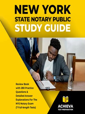 cover image of New York State Notary Public Study Guide
